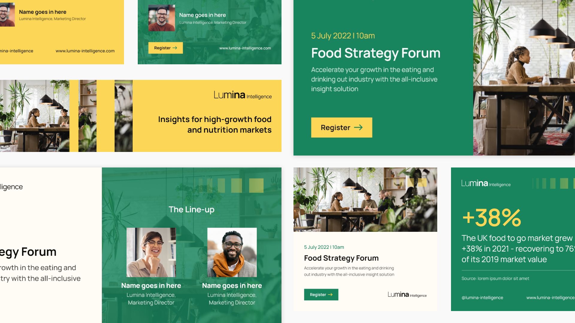Lumina Social Media Banners