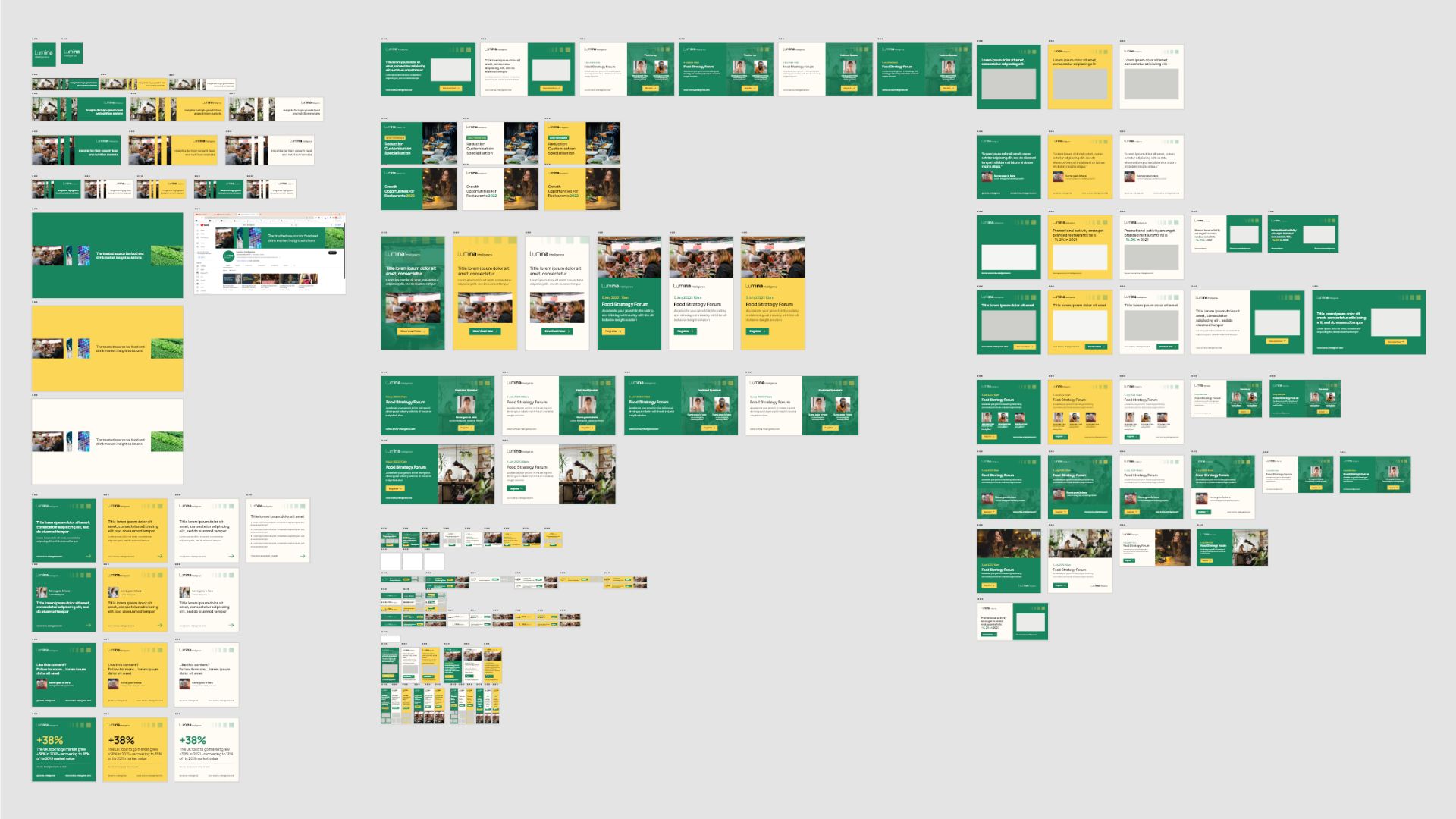 Lumina Display Banners